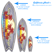 Load image into Gallery viewer, 36 LARGE WOOD SURFBOARD WALL HANGING SIGNS