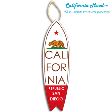 SAN DIEGO, WOOD SURFBOARD WALL HANGINGS, MAGNETS AND KEY-CHAINS PRICED FROM:
