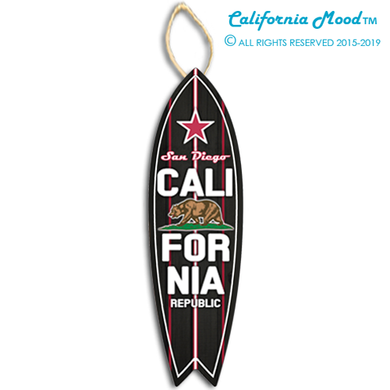 SAN DIEGO, WOOD SURFBOARD WALL HANGINGS, MAGNETS AND KEY-CHAINS PRICED FROM: